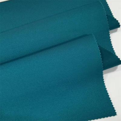 China Supplier Gold high quality anti pill stretch knitting polyester rayon double faced scuba fabric for clothes for sale