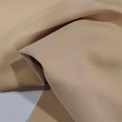 China High Quality Shrink-Resistant Gold Supplier Stretch Knitting 40s Polyester Cotton Double Faced Scuba Fabric For Garment for sale