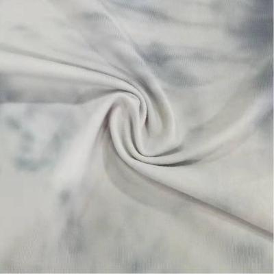 China Hot Selling High Quality Organic Stretch Knitted Fabric 180GSM 45.5%Rayon 45.5%Cotton Jersey Print Fabric For T-shirts for sale