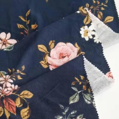 China Hot Selling High Quality Organic Stretch Knitted Fabric 190GSM 96%Rayon 4%Spandex Jersey Print Fabric For T-shirts for sale