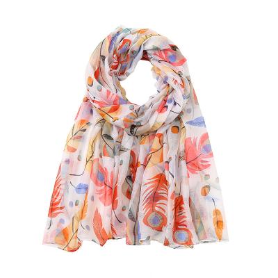 China Autumn And Winter Ladies Simple Muslim Bag Gauze Scarf Bali Yarn Silk Scarf Thin Main Heating Shawl New for sale