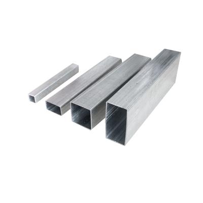 China Non-oiled Galvanized Square Tube Steel for 75x75 Square Rectangular Hollow Steel Tubes for sale