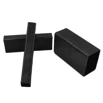 China ISO9001 Certified ASTM Standard 40x40x3 19x19 Black Square Steel Tube for Construction for sale