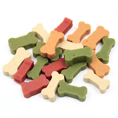 China Viable Wholesale 250g Flower Shape Dog Bone Factory Tooth Bone Cleaning Dog Chews Scack for sale