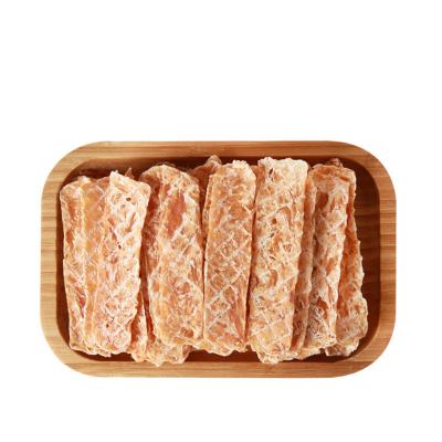 China Viable Chicken Dried Slice Pet Snacks Forming Jerky Dog Teddy Snacks Chicken Jerky Dog Snacks for sale