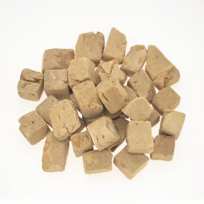 China Sustainable Hot Sale Pet Nutritional Snacks Freeze Dried Chicken Liver Blocks Dog And Cat Snacks for sale