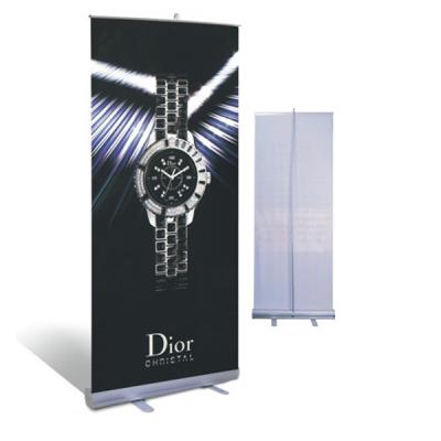 China Trade Show Custom Design Aluminum Economic Retractable Roll Banner Advertising Full Stand for sale