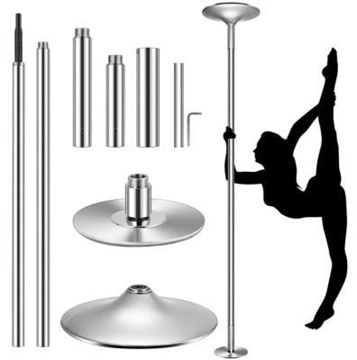 China Portable Dance Pole 45mm Aluminum Stainless Steel Dancing Pole for sale