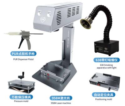 China TBK 958M A Set Laser Retail Back Separator LCD Glass Removing Machine For iPhone Replacement for sale