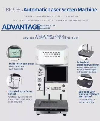 China Automation Equipment TBK-958A LOGO Marking And For iPhone Laser Back Glass Engraving Machine for sale