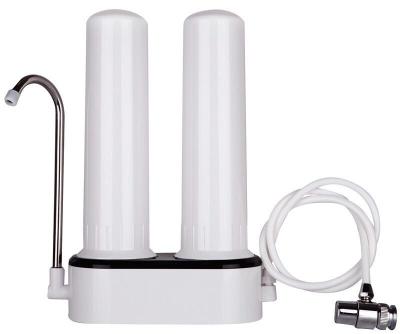 China Faucet-Mounted 0 Voltage & 0 Power 2 Alkaline Cartridges Kitchen Water Filters for sale