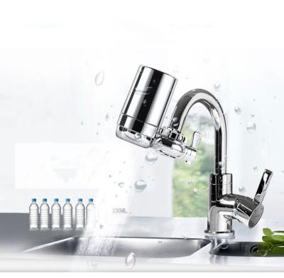 China Popular Household Kitchen Faucet Filter Stainless Steel Water Faucet Purifier Filter for sale