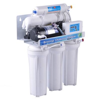 China Domestic House Prefiltration 5Stages RO Systems Water Filter Treatment System With TDS Display for sale