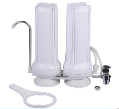 China House Prefiltration Two Stages Worktop Home Faucet Filter Pure Water Purifier Cleaning Filter for sale