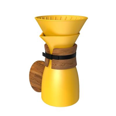 China Sustainable Factory Sale Various Widely Used Ceramic Coffee Dripper Set Manual Coffee Filter for sale