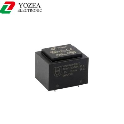 China High Quality EI30 Long Life Vacuum Single Phase Potted Power Transformer For 9V 12V 24V 48V Power for sale