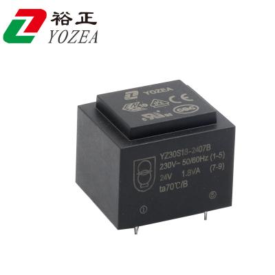 China Long Life EI30/18 , 2.5VA 230v AC 24v 24vac Small Isolation AC Transformer for sale