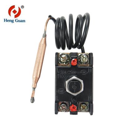 China Double Pole Thermal Capillary Safety Cutout Thermostat WQB Series for sale