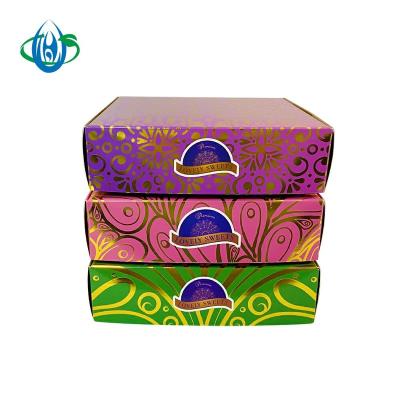 China Recyclable Take Away Dessert Paper Box Food Grade Packaging Disposable Recycled Material for sale