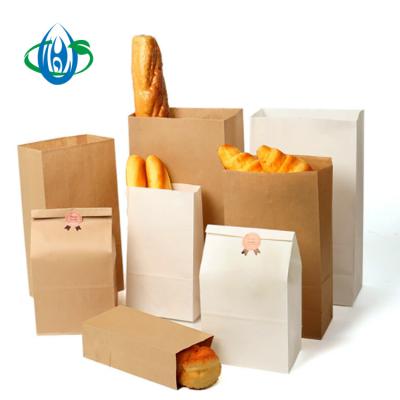 China Recyclable SOS Gift Paper Bag Paper Bag Bread Shopping Paper Bag For Take Out for sale