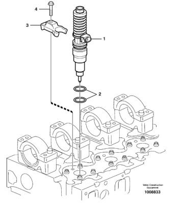 China VOE22301416 MODEL 20708597 VOE22301416 Heavy Unit Injector Parts A25D, A25E, A30D, A30E, G900 for sale