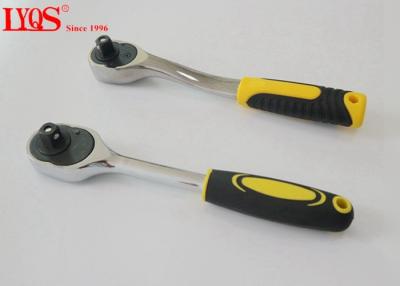 China Heavy Machinery Cr-V Steel 3/8 In.Drive Quick Release Teardrop Ratchet for sale