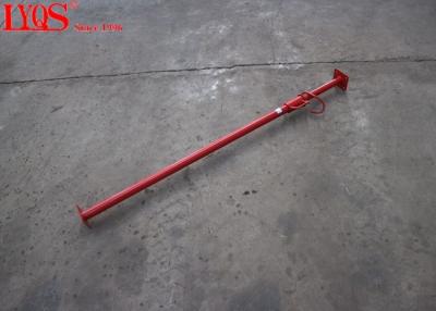 China Red Adjustable Building Props Scaffolding Prop Jack For Slab Formwork for sale