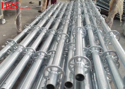 China 48.3mm Tube Layher Scaffolding System Galvanized For Concrete Construction for sale