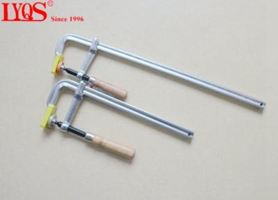 China 120mm×800mm Welding F Clamps Carbon Steel Forged With Galvanized Finish for sale