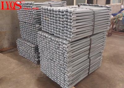 China Wedge Locking Bar Column Form Clamps Galvanized With 3160mm Total Length for sale