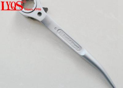 China Flush Type Scaffold Ratchet Wrench Heavy Duty With Carbon Steel Handle for sale