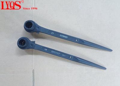 China Heated Forged Scaffold Ratchet Wrench Snap On Scaffold Ratchet 19mm *21mm for sale