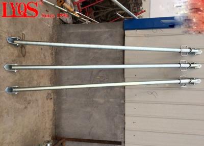 China Construction Formwork Screw Jack Shoring Posts 2000mm/3600mm For Supporting for sale