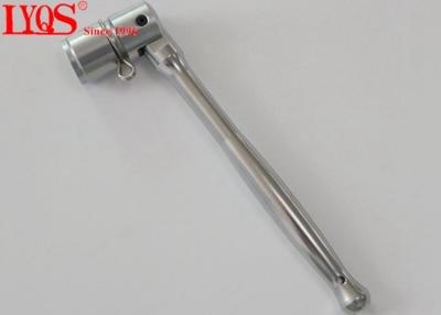 China Flexible Chromed Scaffolding Box Spanner Poker Handle With 7/16in 21mm Size for sale