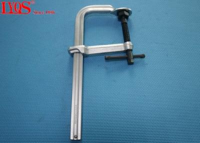 China Forged Sliding F Bar Clamps Swivel MorPad Throat Depth 140mm for sale