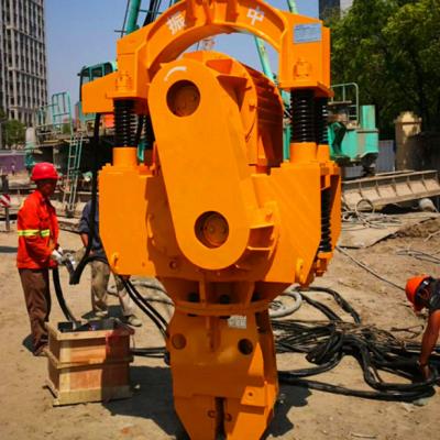 China 90kw 120kw 150kw Electric Pile Sheet Pile Vibro Casing Hammer for sale