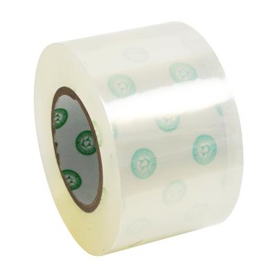 China Custom Waterproof Wholesale Custom Strong Adhesive Tape 48 Mm Brown And Clear Packing Tape for sale