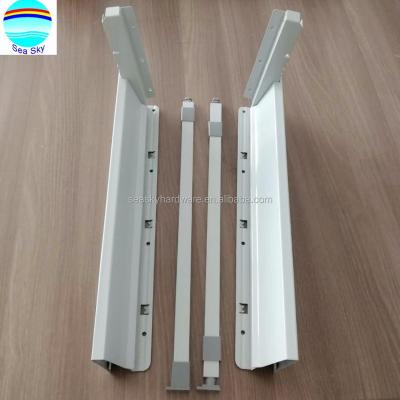 China Modern Double Wall Drawer Slide Tandem Kitchen Box for sale