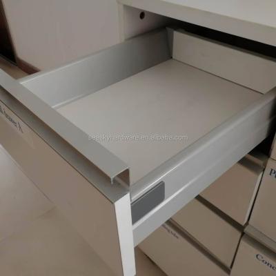 China High Quality Drawer Furniture Metal Double Wall Drawer Slide for sale