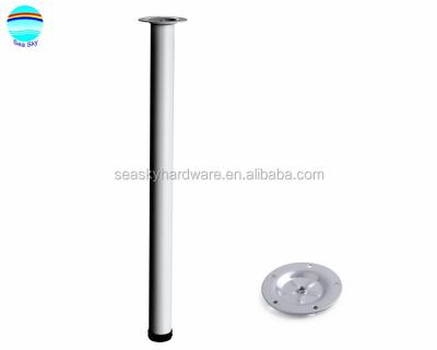 China Table 50mm Height Quality Metal Furniture Adjustable Round Table Leg for sale