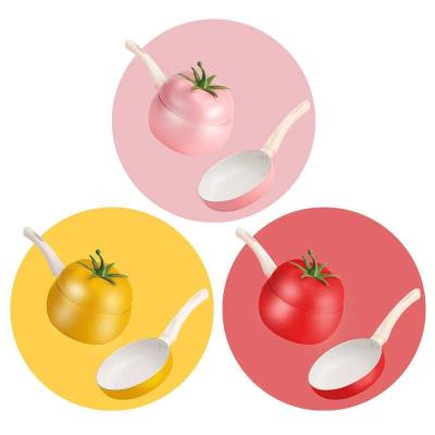 China Viable High Quality Aluminum Kitchenware Fruit Nonstick Coating Cookware Sets Pot and Pan Lid for sale