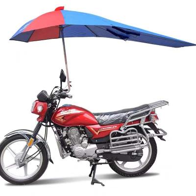 China Minimalist Windproof Motorcycle Umbrella Stand For Bicycle Bike Rain Umbrella for sale