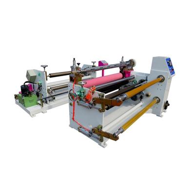 China Factory automatic paper slitting and rewinding machine with automatic laminating / slitter rewinder and laminator for sale