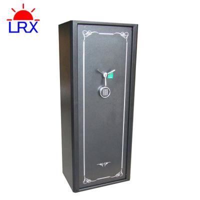 China High quality steel plate storage cabinet position gun cabinet with thickened steel plate gun safes for sale