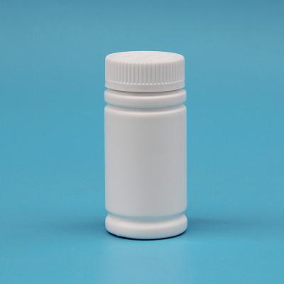 China Food Custom Design Plastic Empty Medicine PE 100ml Bottle for sale