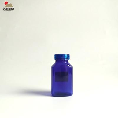 China Fdov Hot Sale High Quality Square 150ml Plastic Medicine Bottle for sale