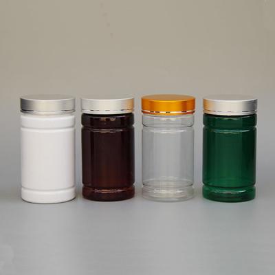 China Food Grade Pharmaceutical Medicine Cylinder Small Plastic PET Pill Container for sale