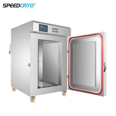 China 5 Ton Small IQF Air Blast Freezer For Potatoes Nitrogen Refrigerator Flash Trolley Te koop