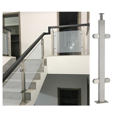 China Modern Luxury Indoor Steel Matel Stair Railing Design , Duplex House Stair Railing for sale