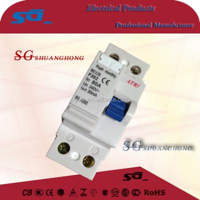 China F362 circuit breaker F362 RCCB 2P4POLE residual current rcbo 80a 100a F360 residual current circuit breaker for sale